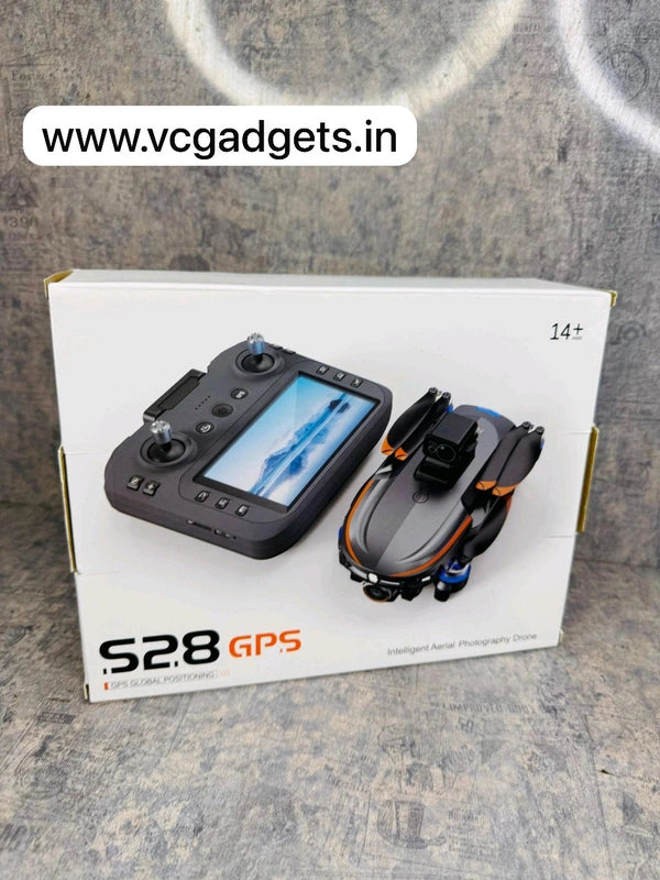 S28 GPS Drone – 4K UHD Camera, Foldable Quadcopter with GPS Return